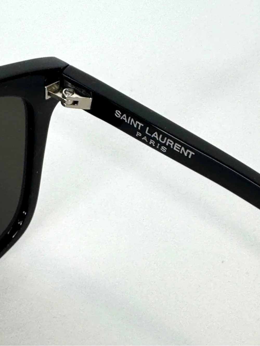 SAINT LAURENT Black SL 205/K Sunglasses Made in Italy